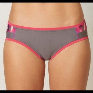 Prana XS azalea Ikat Milou Pink Bikini Bottom.